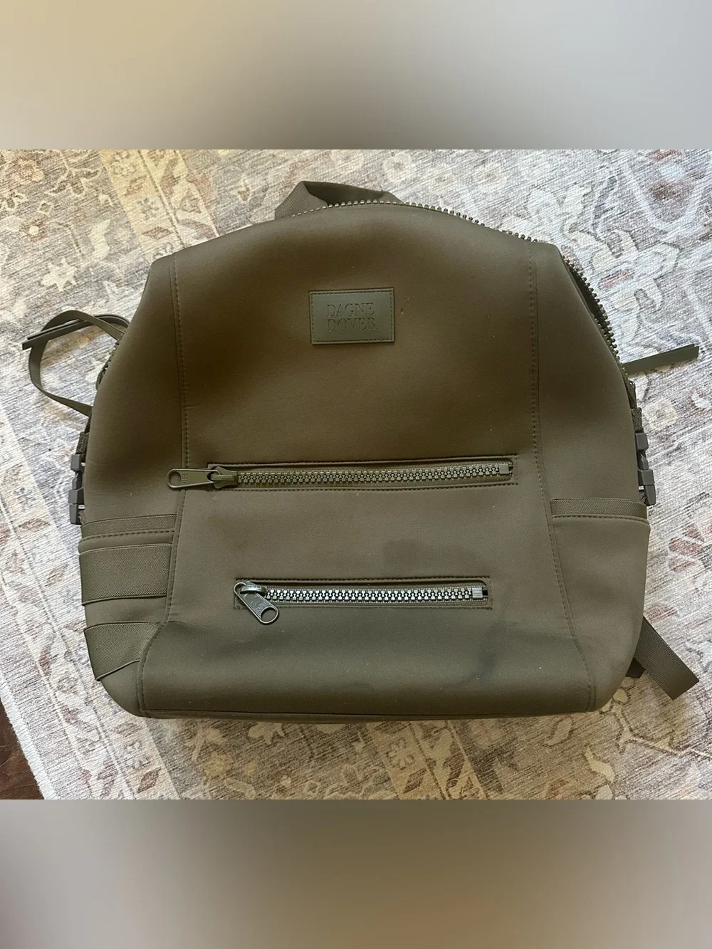 Dagne Dover Indi Large Diaper Backpack — Dark Moss